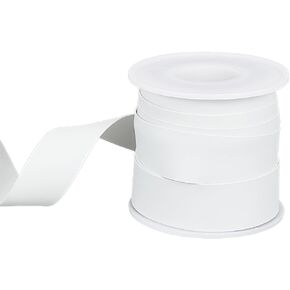 Olycraft 10 ياردة/9.1m ملابس مرنة للسباحة المطاطية لخياطة 20 مم أبيض السباحة المسطح المطاط المطاط المرن لخياطة ملحقات السباحة المطاطية الاصطناعية المرنة PVC in Kuwait