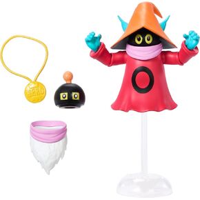Masters of the Universe Origins Action Figure Collection Orko ، 5.5 بوصة في الثمانينات من القرن الماضي ، Motu TV Magician ، تصميم مفصل ، Stand & Montork Head