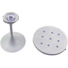 Mattel Replacement Part for Barbie Malibu House Playset - FXG57 ~ Replacement Table Top and Table Stand, White