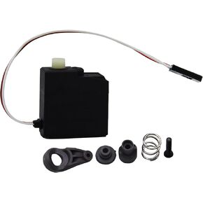 Blomiky 3 Wire 16701 Sevo and 16702 Servo Saver Assembly Acessories Suitable for MJX Hyper Go 1/16 Scales Remote Control Trucks/ H16 Servo Set