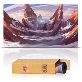 Lotus Quest Mountain (Titched) - MTG Playmat by Asur Misoa - متوافق مع Magic the Gathering Playmat - Play MTG ، Yugioh ، TCG - Play Play Original Mat Arts Designs