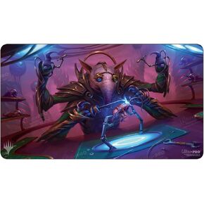 Ultra Pro - March of the Machine Card Playmat ft. Gimbal ، Gremlin Prodigy for MTG - حماية بطاقاتك أثناء اللعب من الأجراس والخدوش ، مثالية كموساء كبير للألعاب ومكتب حصيرة