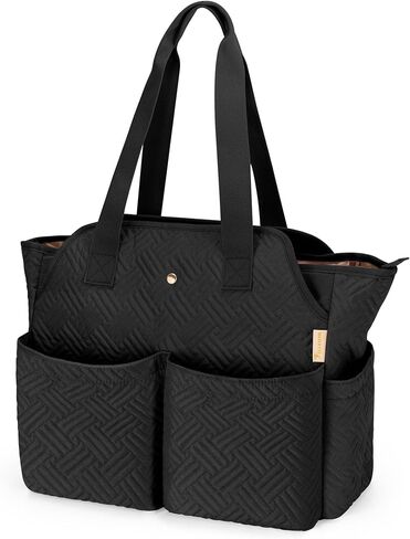 Fasrom Laptop Tote Bag for Women, 15.6 Inch Work Purse with Pockets, Professional Shoulder Bag for Office & Travel in Saudi Arabia