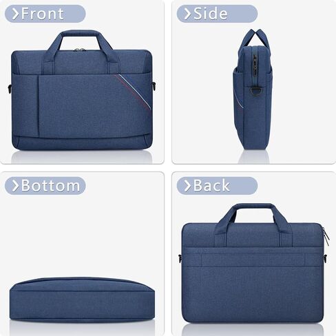 15 15.6 16 Inch Laptop Computer PC Messenger Shoulder Bag Men's Business Travel Briefcase in Saudi Arabia