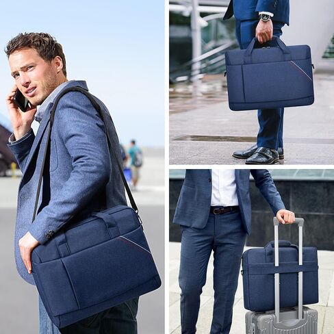 15 15.6 16 Inch Laptop Computer PC Messenger Shoulder Bag Men's Business Travel Briefcase in Saudi Arabia