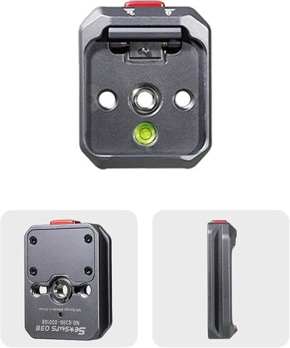IFOOTAGE Action Camera Quick Release Set,Aluminium Alloy and PC,1/4" Screw Top Plate,Compatible with 38mm Acra Mount,Q38 SP in Saudi Arabia