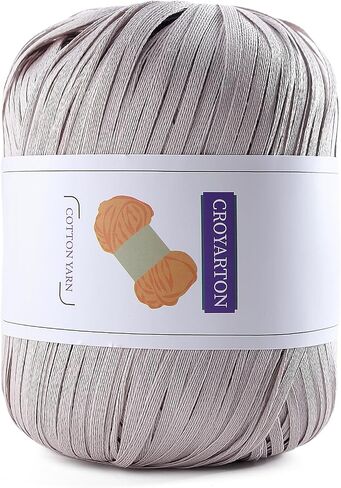 2 Pack Raffia Yarn for Crochet, Soft Cotton Yarn for Crocheting Summer Beach Bag/Hat, 228 Yards/3.52 Ounce Ribbon Paper Yarn for Beginners DIY Hand Knitting Handbag (Black) in Saudi Arabia