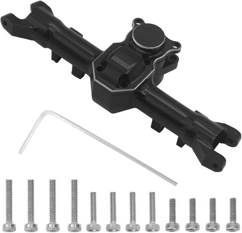 Aluminum Alloy Axle Housing Case Diff. Housing Upgrade Part Compatible with Axial SCX24 90081 AXI00002 1/24 RC Crawler Car (Front) in Saudi Arabia