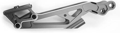 Aluminum Alloy Rear Wing Mount Upgrades Part for Arrma 1/8 Kraton Notorious Outcast Talion Typhon 6S BLX,Replace #AR320347 (Red) in Kuwait