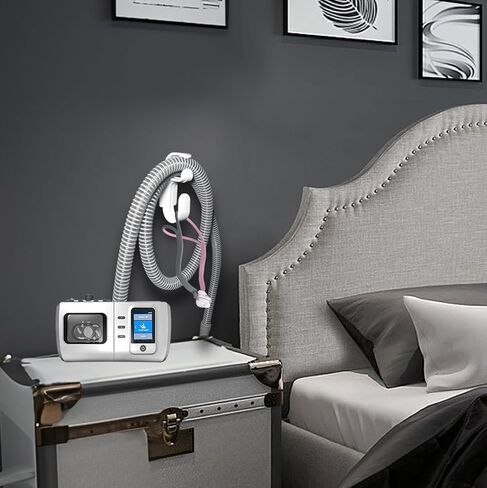 CPAP Hose Hanger for Bed with Anti-Unhook Feature CPAP Hose Mask Holder Hook Prevents CPAP Tube Leaks and Hoses Tangled Together You to Sleep Better (3 Pieces, White) in Saudi Arabia