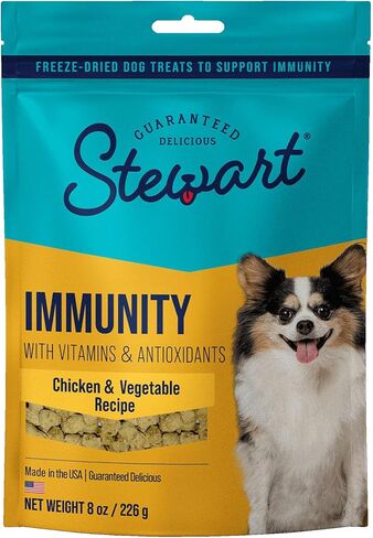 Stewart Freeze Dried Dog Treats Chicken Lovers Variety Pack (Chicken Breast, 3 oz. + Chicken Liver, 3 oz. + Healthy Gut, 4 oz.) Natural, Limited Ingredient, Grain Free Dog Treat (3 Pouch Bundle) in Saudi Arabia