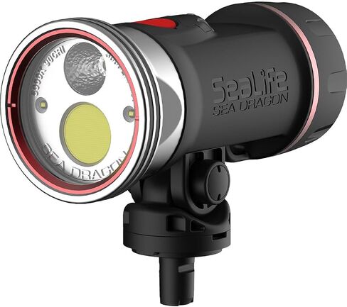 SEALIFE Sea Dragon 3000SF Pro Dual Beam Compact Underwater Scuba Diving Photo-Video COB LED Light, LED-Light Head Only in Saudi Arabia