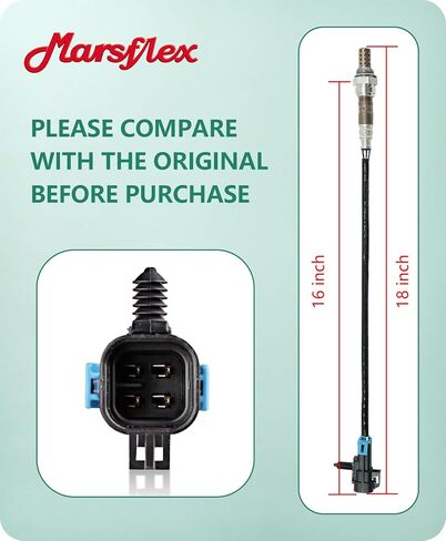Marsflex O2 Oxygen Sensor Downstream 234-4623 Compatible for Toyota Camry Sienna Celica Prius Matrix Supra Lexus ES300 GS300 GS430 GS400 GS460 Pontiac Vibe Scion xD, Replacement 250-24623 in Saudi Arabia