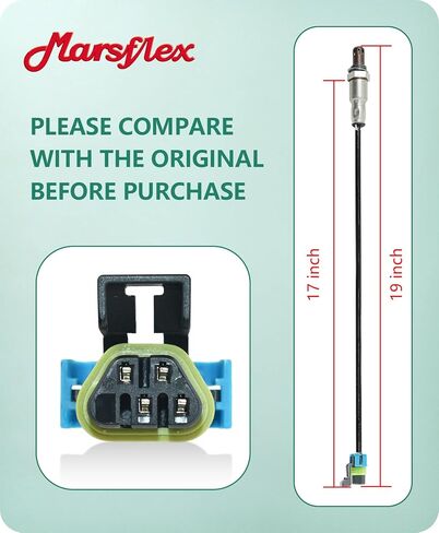 Marsflex O2 Oxygen Sensor Downstream 234-4623 Compatible for Toyota Camry Sienna Celica Prius Matrix Supra Lexus ES300 GS300 GS430 GS400 GS460 Pontiac Vibe Scion xD, Replacement 250-24623 in Saudi Arabia