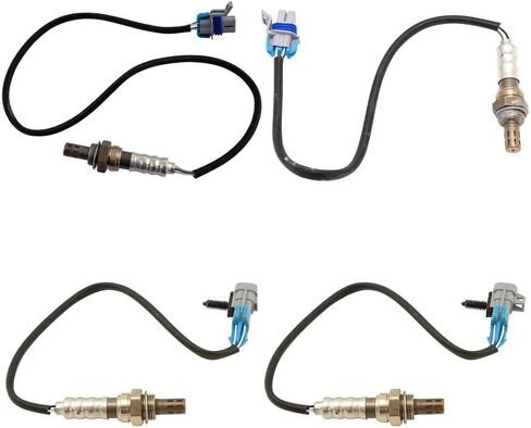 TRQ Oxygen O2 02 Sensor Upstream & Downstream Set of 4 Compatible with 2011-2014 Ford F-150 in Saudi Arabia