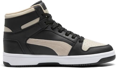 PUMA Men's Rebound Layup Sneaker Black Black White, 11 in Saudi Arabia