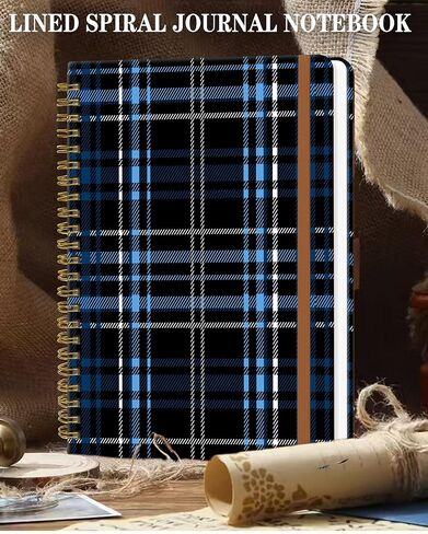 Spiral Journal Notebook for Women, Hardcover A5 College Ruled Notebook, 120 Pages, Thick Paper, Cute Lined Journal for School, Office & Work, 6 x 8.4 in(Bee Honey) in Kuwait