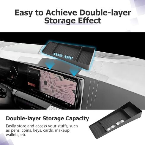 LUWU for 2023 2024 2025 Honda Pilot Dashboard Center Console Organizer 2025 Honda Pilot Armrest Storage Box Armrest Organizer Honda Pilot Console Organizer Tray 2023 2024 2025 Honda Pilot Accessories in Saudi Arabia