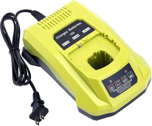 Replace for Ryobi Battery Charger Compatible with Ryobi 40V Li-ion Battery, Compatible with Ryobi 12V-18V NiMh Li-ion Battery P103 P105 P107 P108 in Saudi Arabia