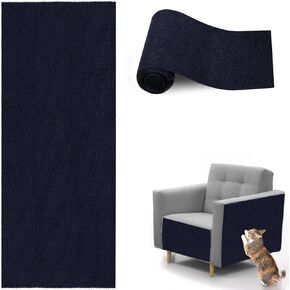 حصيرة خدش Cat ، 118 "× 15.8" Cat Scratch Furniture Protector Trimmable Self Latshesive Couch من مخالب القط ، شجرة القط الزخرفية ، Post Screading Post و Cat Wall Furniture (Brown)