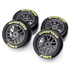 Losi Goodyear Eagle Mounted Tires Medium 4 NG LOS-1914