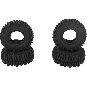 RC Car Tyres ، RC Rubber Tyre Wear Resistance Black Black for 1/24 SCX24 RC Crawler RC Rubber Tyres Car RC