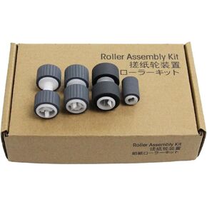 1Set B12B813581 Canner Roller Kit متوافق مع EPSON DS-760 DS-860 SCANNER DS86RKIT1 مجموعة أسطوانة أسطوانة الورق