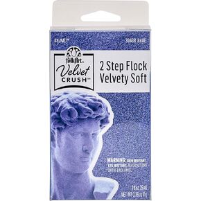 FolkArt, Blue Velvet Crush 2 Part Flocking Kit