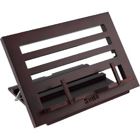 Soho Urban Artist Tabletop Desk Easel للطلاء - Mahogany Finish ، وقصة عرض أنيقة مع Bookrest