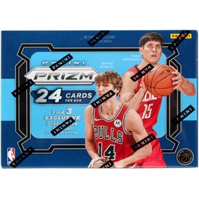 2024-25 Panini NBA Prizm Cardball Trading Card 6 Pack Hobby Blaster Box (ثلاثة بروليات موجة خضراء لكل صندوق!)