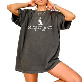 Retro Mickey And Friends Shirt, Boho Comfort Retro Colors Shirt for Women, Magic Kingdom Shirts, Magical Shirt for Family Vacation, Matching Vacation Sweatshirts (S, Sweatshirt, Sand)