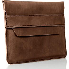 MacBook Air M1-M3 Case & MacBook Pro 13 Inch (M1 & M2) — ‘Fernando’ Handmade & Expertly Crafted Luxury MacBook Case — Beautifully Stitched Fair Trade Full Grain Leather — Brown