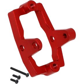 Mount Servo Mounting الألومنيوم لمدة 1/18 TRX4M ، سبيكة توجيه الجبل قفزات ups 1/18 TRX4M ، الأحمر