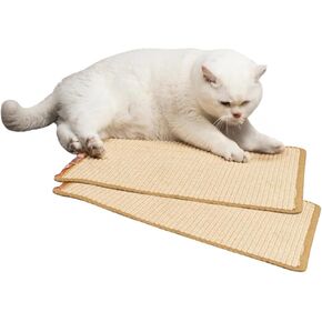 حصيرة خدش Cat (حزمة من 2 جهاز كمبيوتر) ، 23.6 × 15.7 بوصة ، حصيرة SCAL SCRATE
