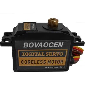 25G RC Model Digital Metal Gear Servo - High SPEED ، عزم الدوران العالي ، المحرك الخلاز ، محمل الكرة المزدوج ، موصل JR