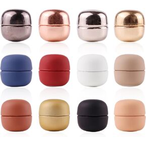 12 Pairs Strong Hijab Magnetic Pins, Multi-Use Magnetic Buttons for Clothing, Pinless Hijab Magnets for Scarves, Shawls, and Hats, Shiny and Matte Styles