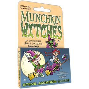 Munchkin Witches من Steve Jackson Games ، ألعاب بطاقة الإستراتيجية