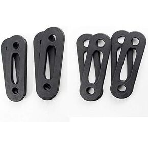 Soloflex Replacement Band 140lb Set- 4 أزواج (4) نطاقات 25 رطل + (4) نطاقات 10 رطل واحدة من ضمان الشركة المصنعة