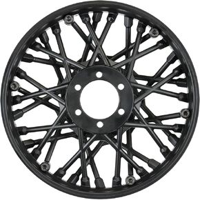 سباق المؤيد للسباق Supermoto Front Wheel Black Promayo-MX Pro282003
