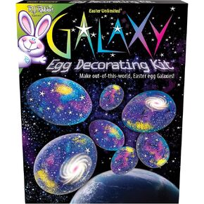 الممتعة World World Kids Big Galaxy Eggs Deco Kit ، Multi ، Standard