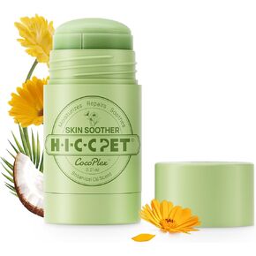 HICC PET Skin Balm SOONE CHABLS و CATS - تهدئة الحكة وتهيج الجلد وتمنع العدوى ، مرطب الكلاب الطبيعي بالكامل للبشرة الجافة الحكة ، الحساسية التي آمنت لعق وعلاج بقعة ساخنة - 0.21 أوقية