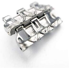 Warp United 1/35 Workable Metal Track Type B Links Set: German Panzer III IV Tank Nashorn Hummel StuG Late Production Model Kit