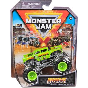 Monster Jam 2025 Official 1:64 Diecast Truck Series 40 Arena Favorites Avenger