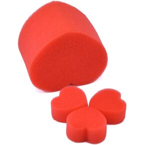 SUMAG 1 Set Sponge Hearts Magic Trick Stage Close Up Street Trick Illusion Appearing Props Funny