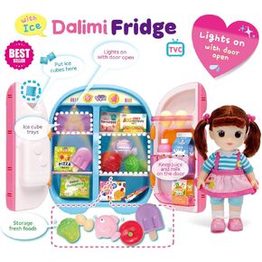Dalimi Interactive Ice Cream Shop PlaySet للأطفال الذين تتراوح أعمارهن