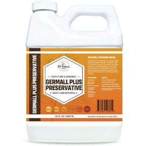Germall plus paraben paraben خالية من البارابين ؛ بدون الفورمالديهايد. المياه والزيت القابلة للذوبان | مناسبة لصنع الصابون ، المستحضرات ، المكيفات ، الكريمات | تبقي المنتجات جديدة وآمنة | 32 أوقية
