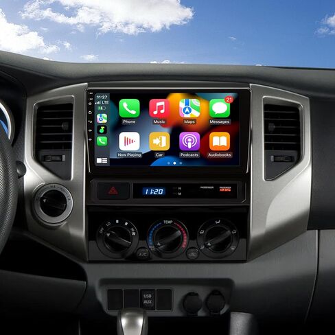 Car Radio Stereo for Toyota Tacoma 2005-2015 Apple Carplay Android Auto 10.1 inch IPS Touch Screen Car Stereo with Bluetooth 5G WiFi DSP GPS Navigation FM/RDS Backup Camera in Saudi Arabia