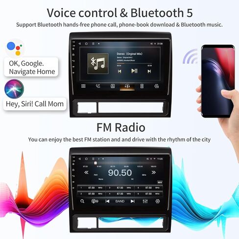 Car Radio Stereo for Toyota Tacoma 2005-2015 Apple Carplay Android Auto 10.1 inch IPS Touch Screen Car Stereo with Bluetooth 5G WiFi DSP GPS Navigation FM/RDS Backup Camera in Saudi Arabia
