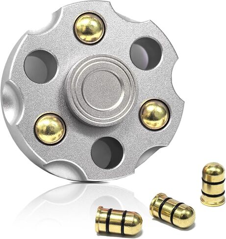 Alloy Metal Fidget Spinner with CNC Precision,High-Speed Bearing & Weight Adjustable Design,Premium Metal EDC Toy for Stress Relief,Easter Basket Stuffers in Kuwait