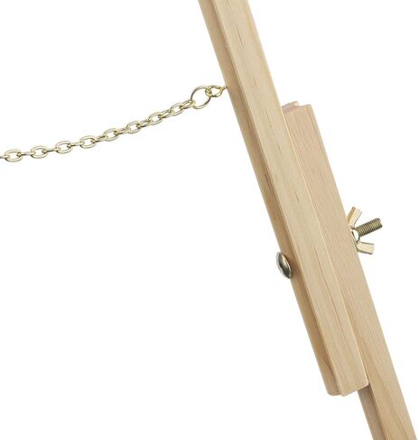 Creative Mark Lightweight Easel Stand for Art Display - Versatile Welcome Sign Stand, Wood Easel Stand for Indoor/Outdoor Use, Sturdy Construction with Non-Skid Feet - Ideal for Photos, Foam Boards in Saudi Arabia